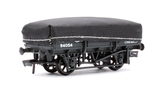 5 Plank China Clay Wagon GWR Grey with Tarpaulin Cover 94054