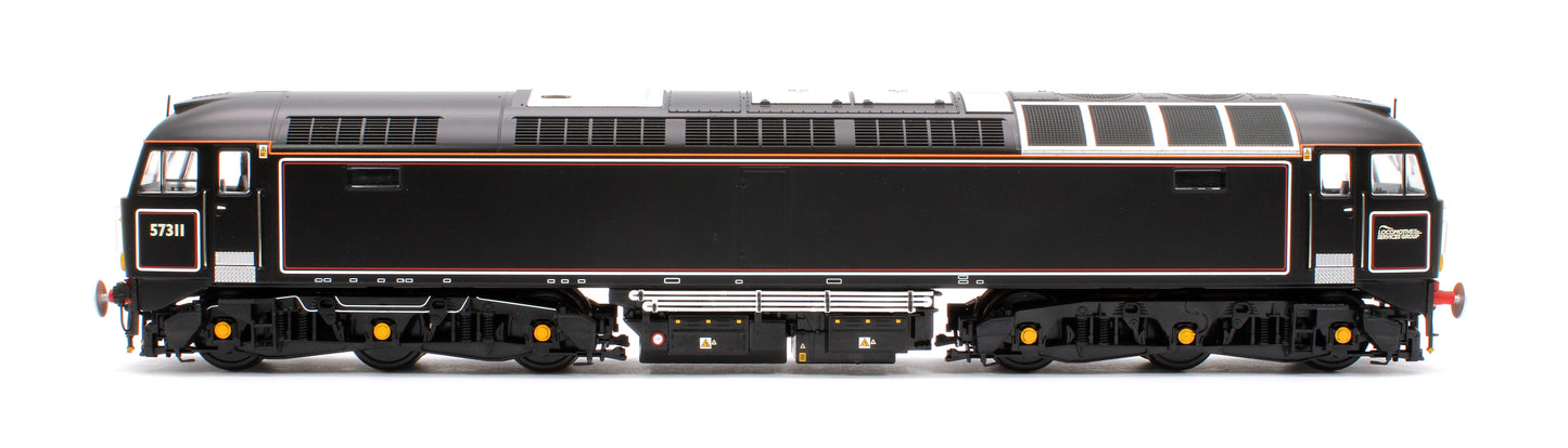 Class 57 LNWR Style Lined Black 57311 Locomotive Services Ltd Diesel Locomotive