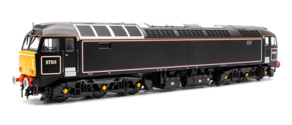 Class 57 LNWR Style Lined Black 57311 Locomotive Services Ltd Diesel Locomotive