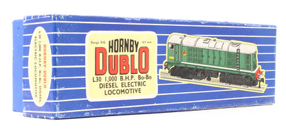 Pre-Owned L30 BR Green Class 20 D8000 Diesel Locomotive - 3 Rail