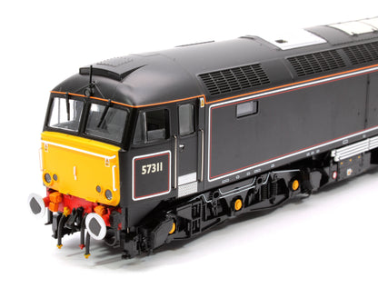 Pre-Owned Class 57 LNWR Style Lined Black 57311 Locomotive Services Ltd Diesel Locomotive