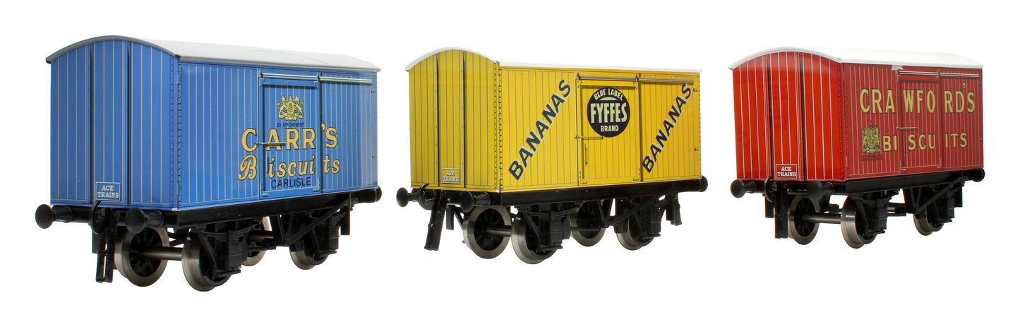 Pre-Owned Set 12 Of 3 Private Owner Goods Vans