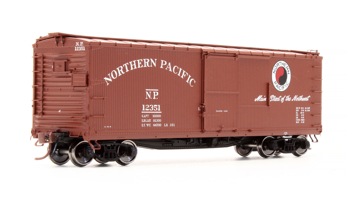 Pre-Owned 130019-2 Northern Pacific Box Car "Main Street" (1951) - Road #12351