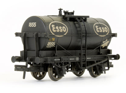 37-666B Pre-Owned Set Of 3 'Esso' Black 14 Ton Tank Wagons (Weathered)