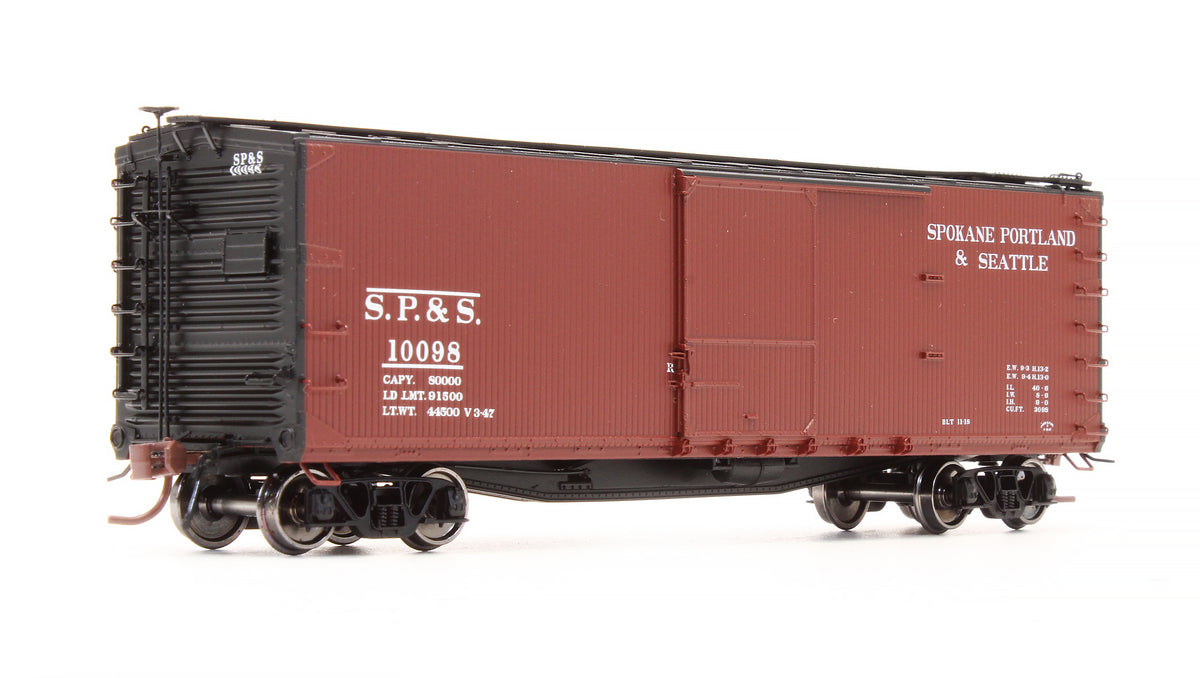 Pre-Owned 130111-2 USRA D-S Box Car Spokane, Portland & Seattle - Road #10098