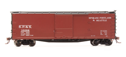Pre-Owned 130111-2 USRA D-S Box Car Spokane, Portland & Seattle - Road #10098