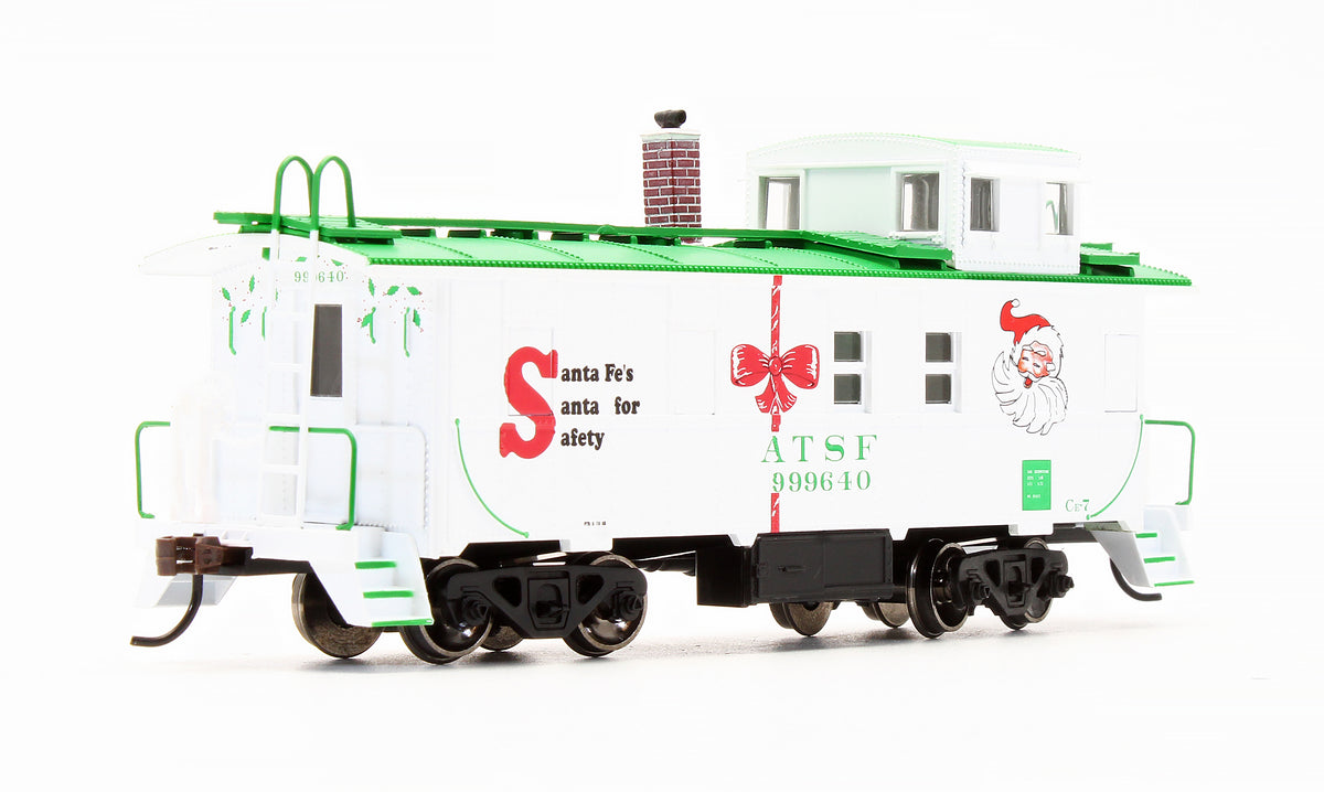 Pre-Owned RND74170 Santa Fe Christmas Cupola Caboose - Road #999640