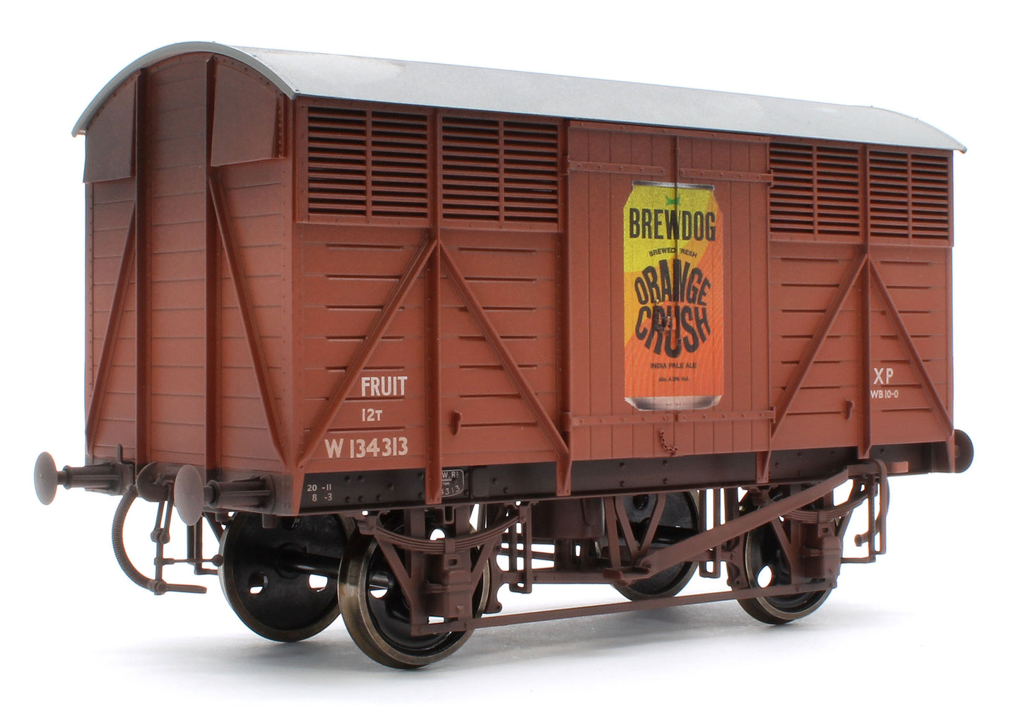 7F-067-005W GW BR Western Fruit Van Brewdog Orange Crush - Weathered