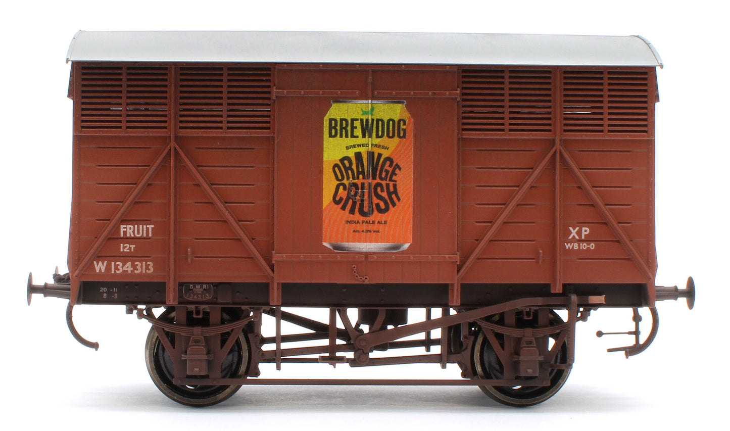 7F-067-005W GW BR Western Fruit Van Brewdog Orange Crush - Weathered