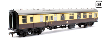 BR Mk1 BCK Brake Composite Corridor BR (WR) Chocolate & Cream W21168 - Fitted Passengers