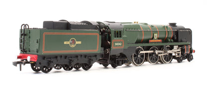 Pre-Owned 3235 BR Green West Country Class 'Dorchester' 34042 Steam Locomotive - 3 Rail