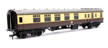 BR Mk1 BCK Brake Composite Corridor BR (WR) Chocolate & Cream W21168 - Fitted Passengers