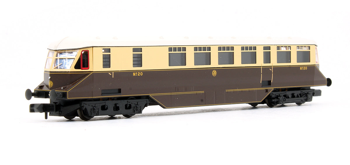 Pre-Owned GWR Chocolate & Cream Diesel Railcar No.20