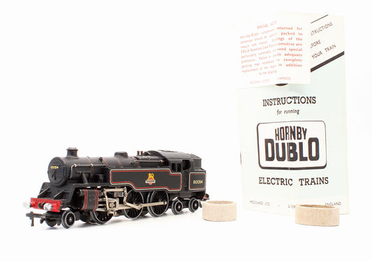 Pre-Owned EDL18 BR 2-6-4 Standard Tank '80054' Steam Locomotive - 3 Rail