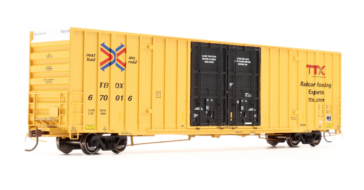 Pre-Owned ATH75092 Railbox 60' Gunderson Double Door Box Car - Road #670016
