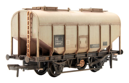 Pre-Owned 21 Ton Grain Hopper BR Grey (TOPS) 'B885467' - Custom Weathered