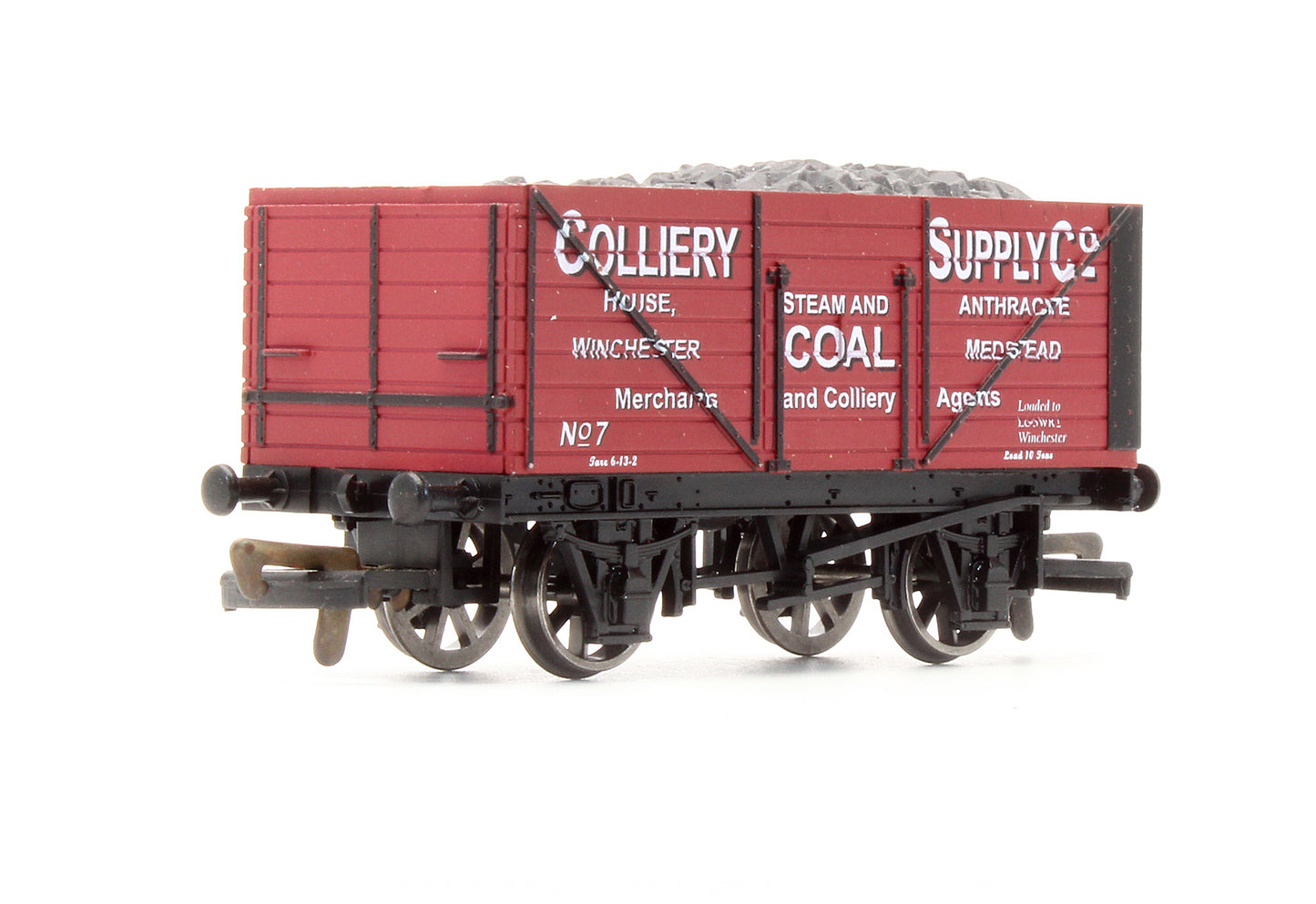 Pre-Owned 8 Plank Wagon 'Colliery Supply Co'' No.7 - Limited Edition