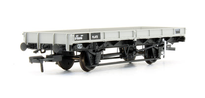 Pre-Owned Set Of 22 Ton Plate Wagons (Ex-Double Bolster) BR Grey - Exclusive Edition