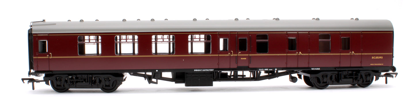 BR Mk1 BSK Brake Second Corridor BR Maroon No.SC35393