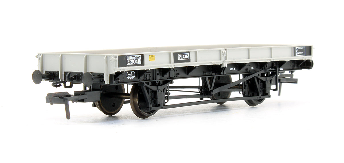 Pre-Owned Set Of 22 Ton Plate Wagons (Ex-Double Bolster) BR Grey - Exclusive Edition