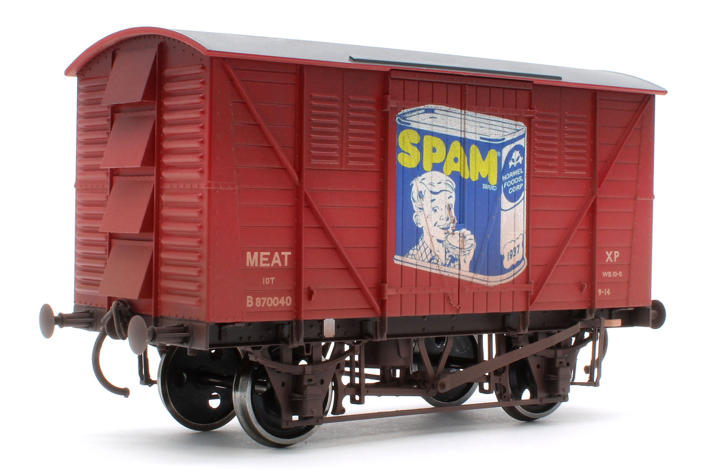 7F-054-007W BR Meat Van Spam - Weathered