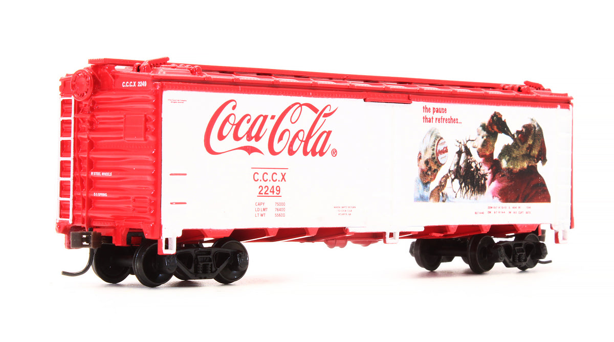 Pre-Owned 8325 Coca Cola Train Collection Series 40' Steel Reefer C.C.C.X - Road #2249