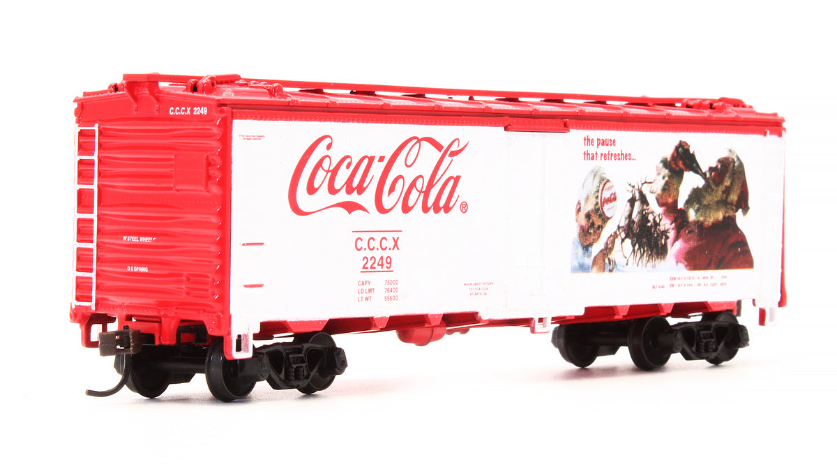 Pre-Owned 8325 Coca Cola Train Collection Series 40' Steel Reefer C.C.C.X - Road #2249