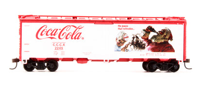 Pre-Owned 8325 Coca Cola Train Collection Series 40' Steel Reefer C.C.C.X - Road #2249