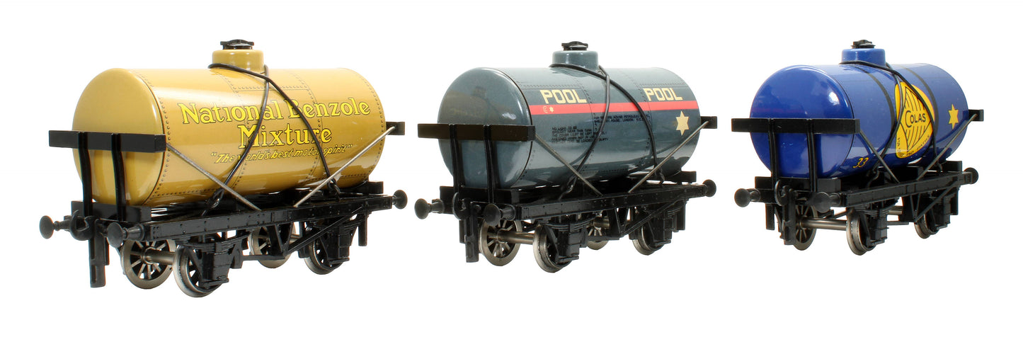 Pre-Owned Set 6 of 3x Tank Wagons