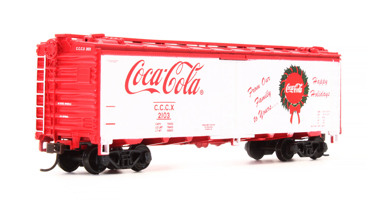 Pre-Owned 8327 Coca Cola Train Collection Series 40' Steel Reefer C.C.C.X - Road #2103