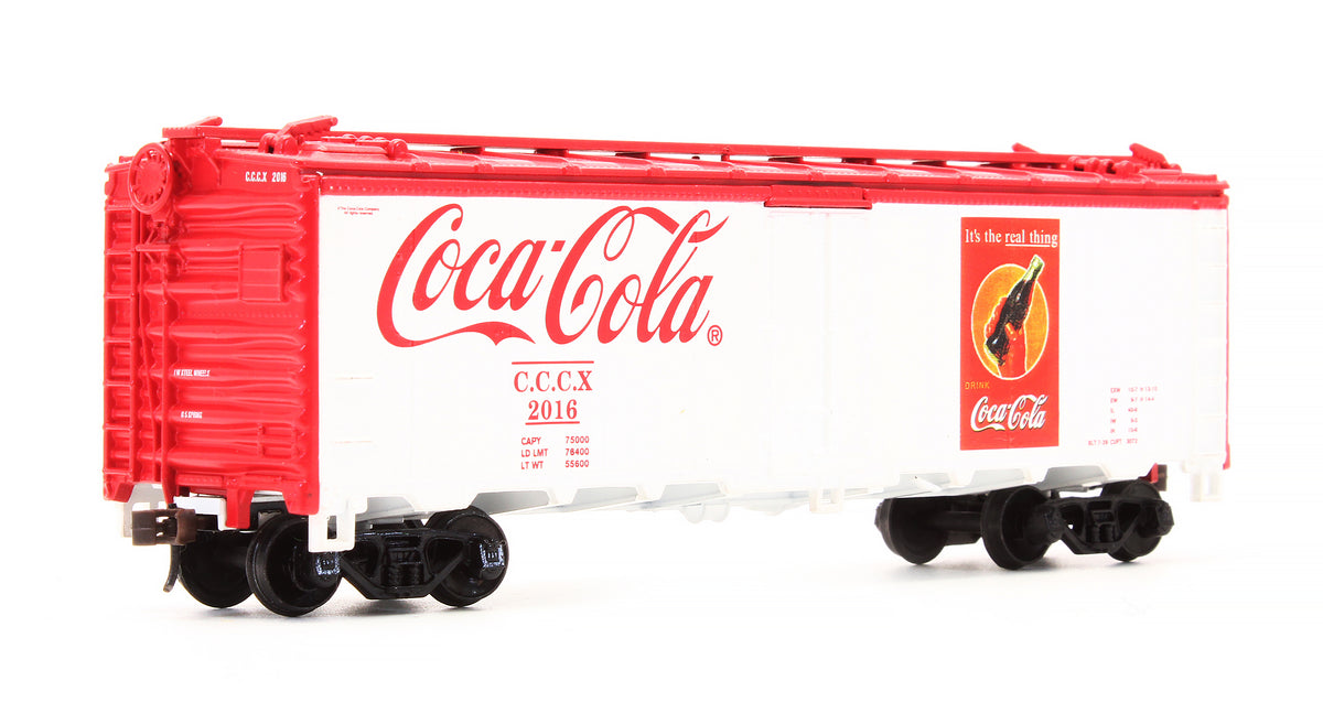 Pre-Owned 8321 Coca Cola Train Collection Series 40' Steel Reefer C.C.C.X - Road #2016