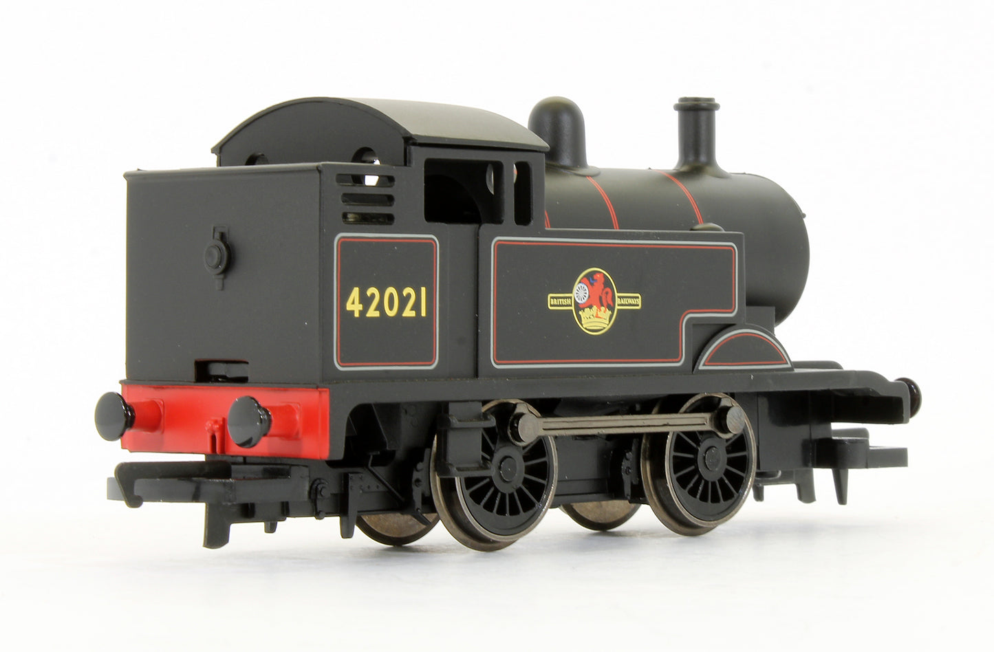 Pre-Owned RailRoad BR Lined Black 0-4-0 No.42021 Steam Locomotive (Club Special)