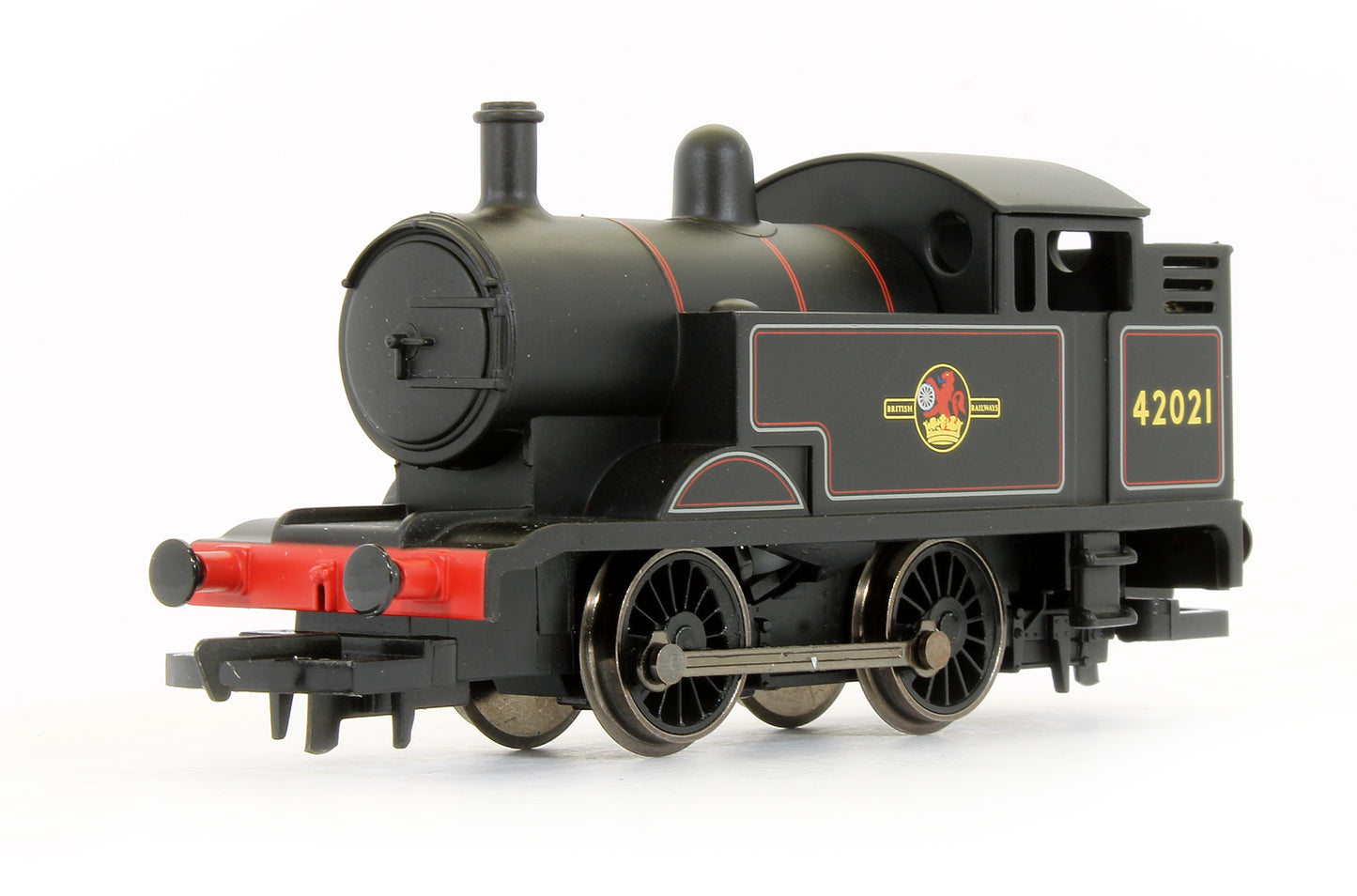 Pre-Owned RailRoad BR Lined Black 0-4-0 No.42021 Steam Locomotive (Club Special)