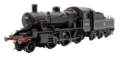 Pre-Owned BR 2-6-0 Early BR Standard 2MT No.78010 Steam Locomotive - Custom Weathered