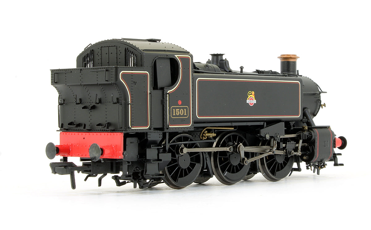 Pre-Owned BR 15xx Pannier Tank - 1501 Lined Black Early Crest (as preserved) - Steam Tank Locomotive (DCC Sound)