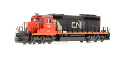 Pre-Owned SD40-2 (Early) Diesel Locomotive Canadian National - Road #5931