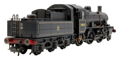 Pre-Owned BR 2-6-0 Early BR Standard 2MT No.78010 Steam Locomotive - Custom Weathered