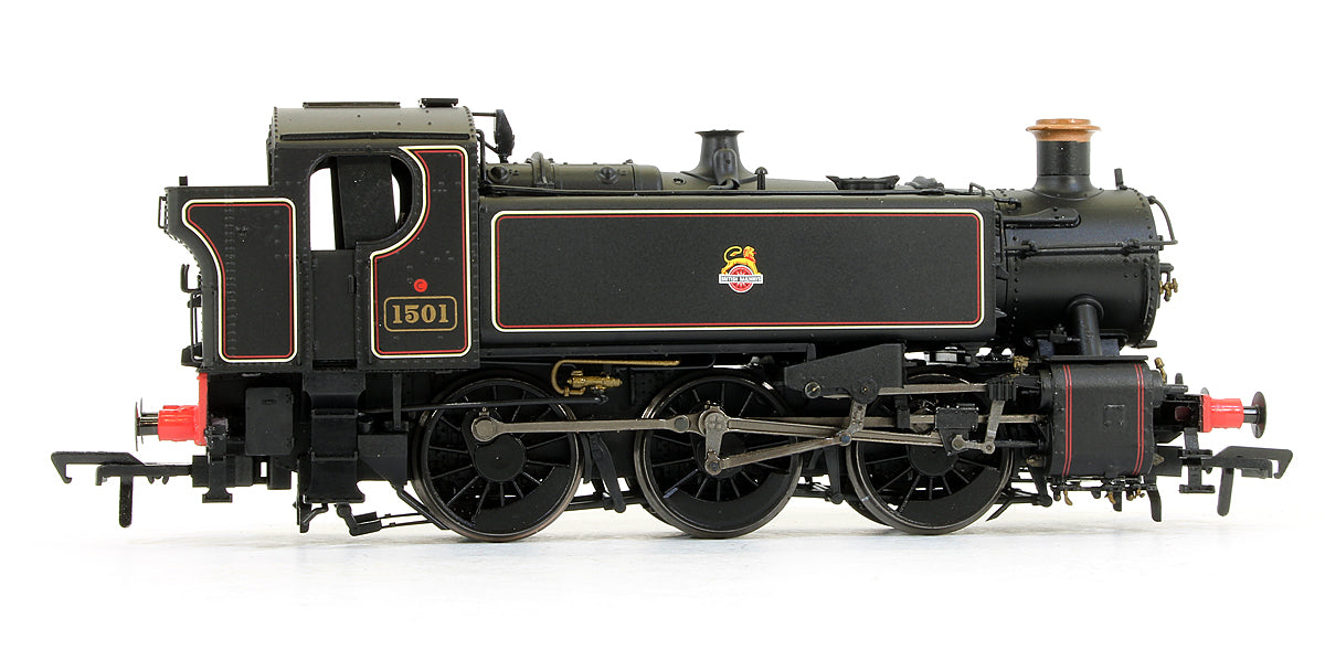 Pre-Owned BR 15xx Pannier Tank - 1501 Lined Black Early Crest (as preserved) - Steam Tank Locomotive (DCC Sound)