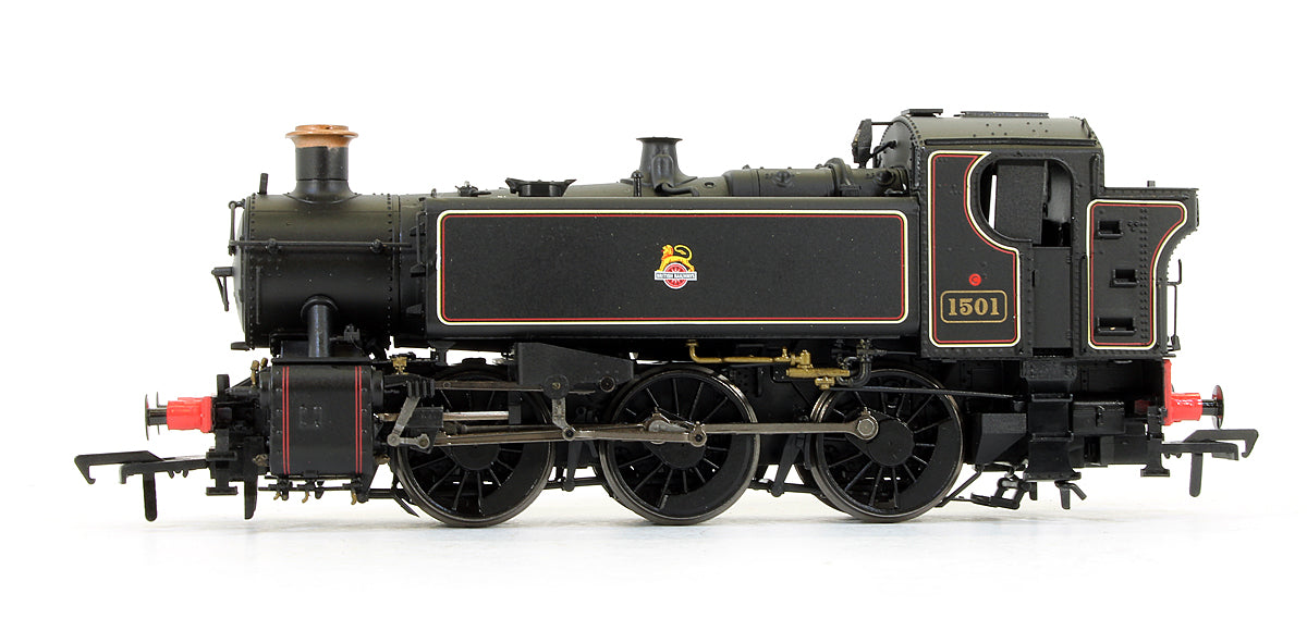 Pre-Owned BR 15xx Pannier Tank - 1501 Lined Black Early Crest (as preserved) - Steam Tank Locomotive (DCC Sound)
