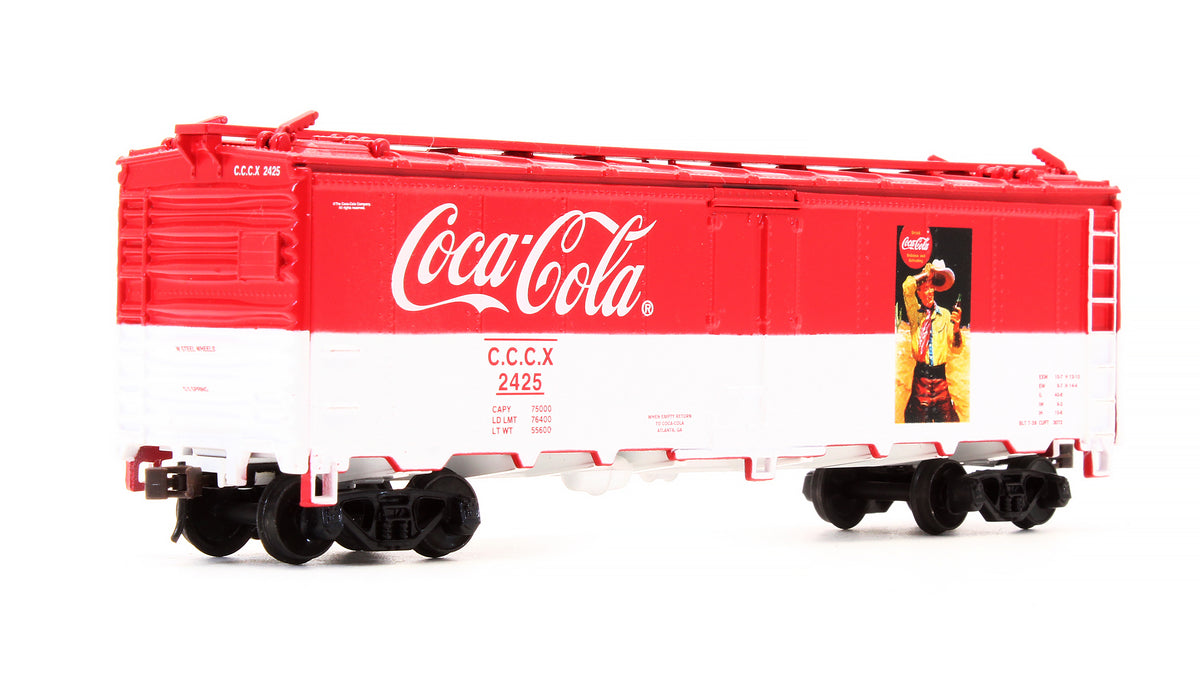 Pre-Owned 8324 Coca Cola Train Collection Series 40' Steel Reefer C.C.C.X - Road #2425