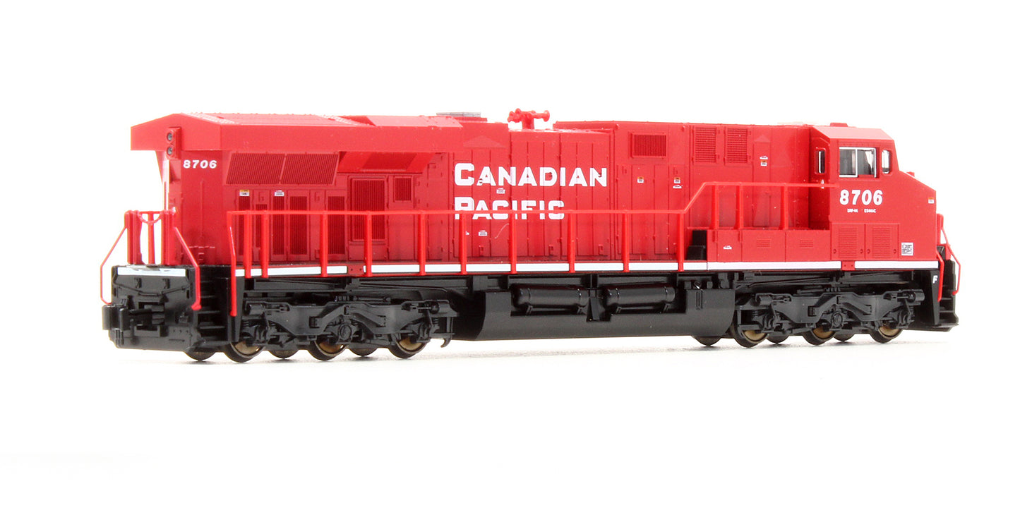 Pre-Owned GE ES44AC Diesel Locomotive Canadian Pacific - Road #8706