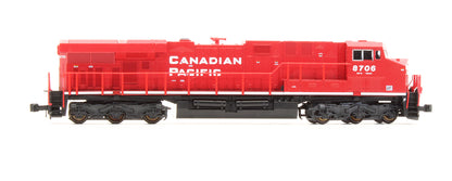 Pre-Owned GE ES44AC Diesel Locomotive Canadian Pacific - Road #8706