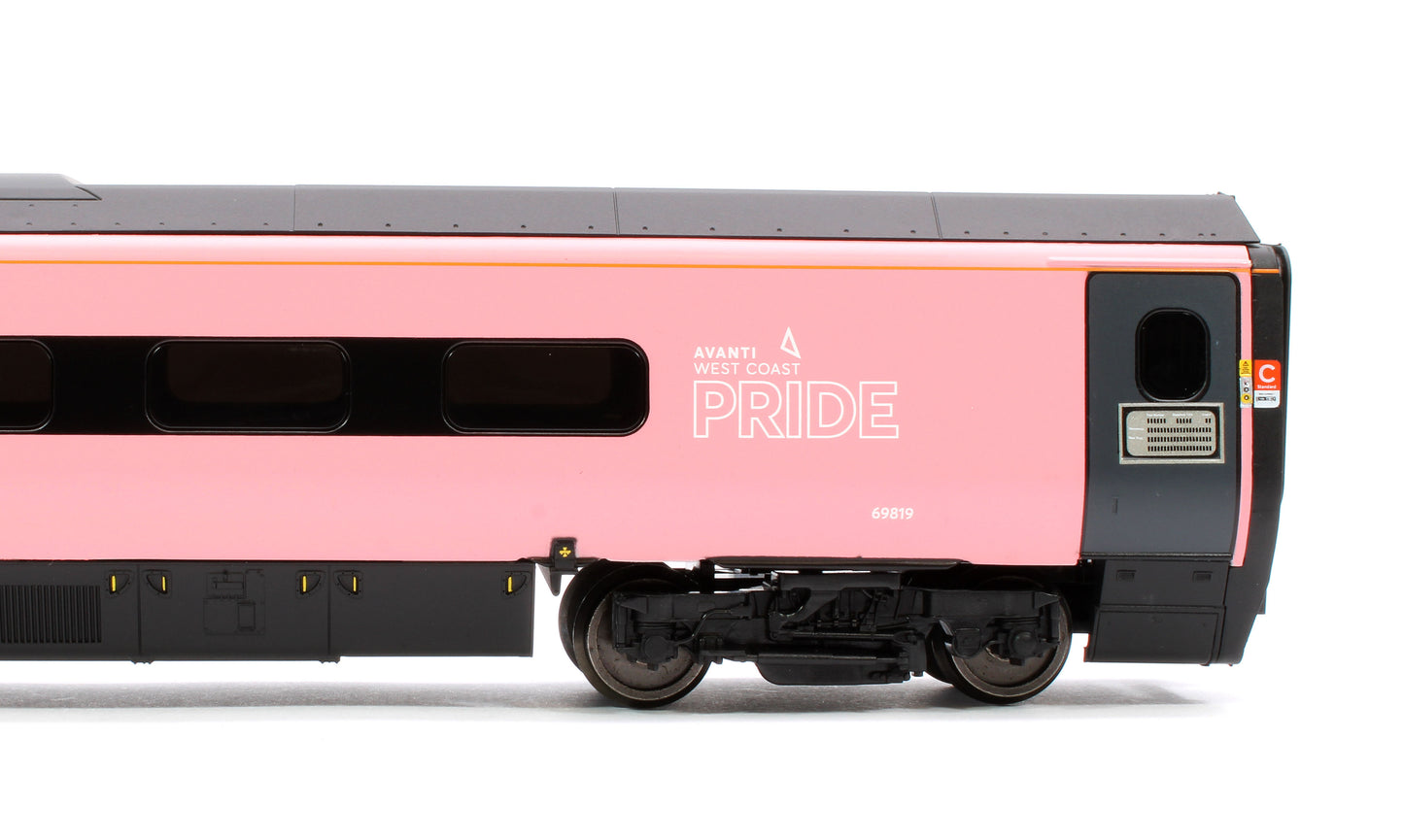 Pendolino Pantograph Standard Buffet (PTSRMB) Avanti West Coast Pride Livery 69819