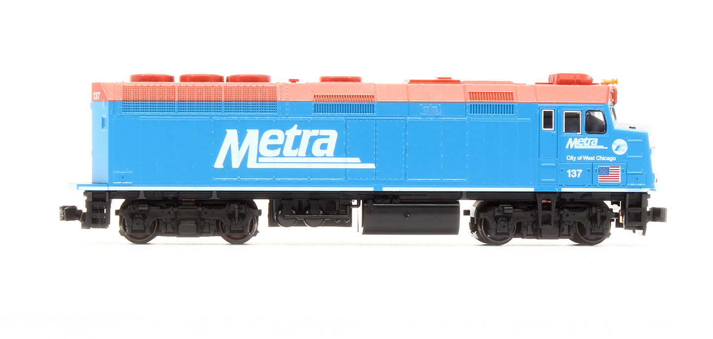 Pre-Owned F40PH Diesel Locomotive Chicago Metra - Road #137