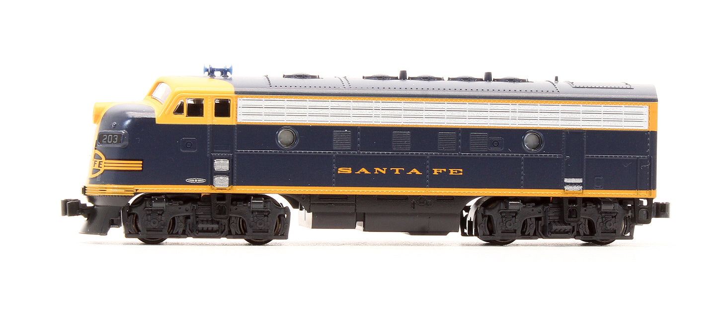 Pre-Owned 176-2128 F7A AT&SF Cigar Band Diesel Locomotive - Road #203L