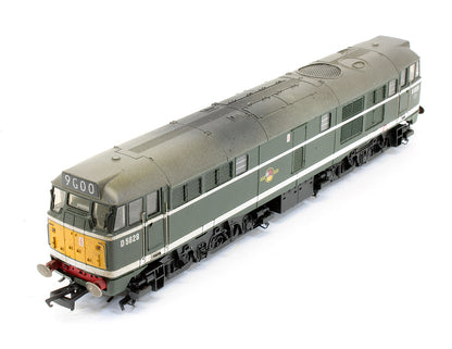 Pre-Owned Class 31 'D5829' BR Green Diesel Locomotive - Custom Weathered