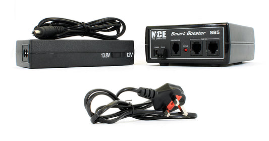 Pre-Owned NCE SB5 Smart Booster 5 AMPS Of Power Includes Power Supply