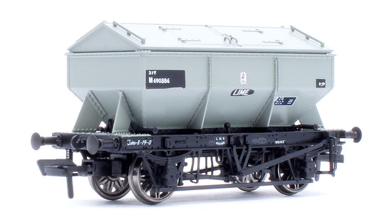 LMS Iron Ore Hopper - BR (Lime) No.M690386