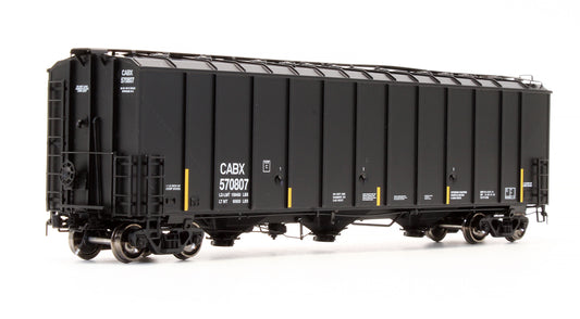Pre-Owned SXT30325 Thrall 5750cf Carbon Black Covered Hopper (80s Body 22 Hatch) Cabot Corp CABX - Road #570807