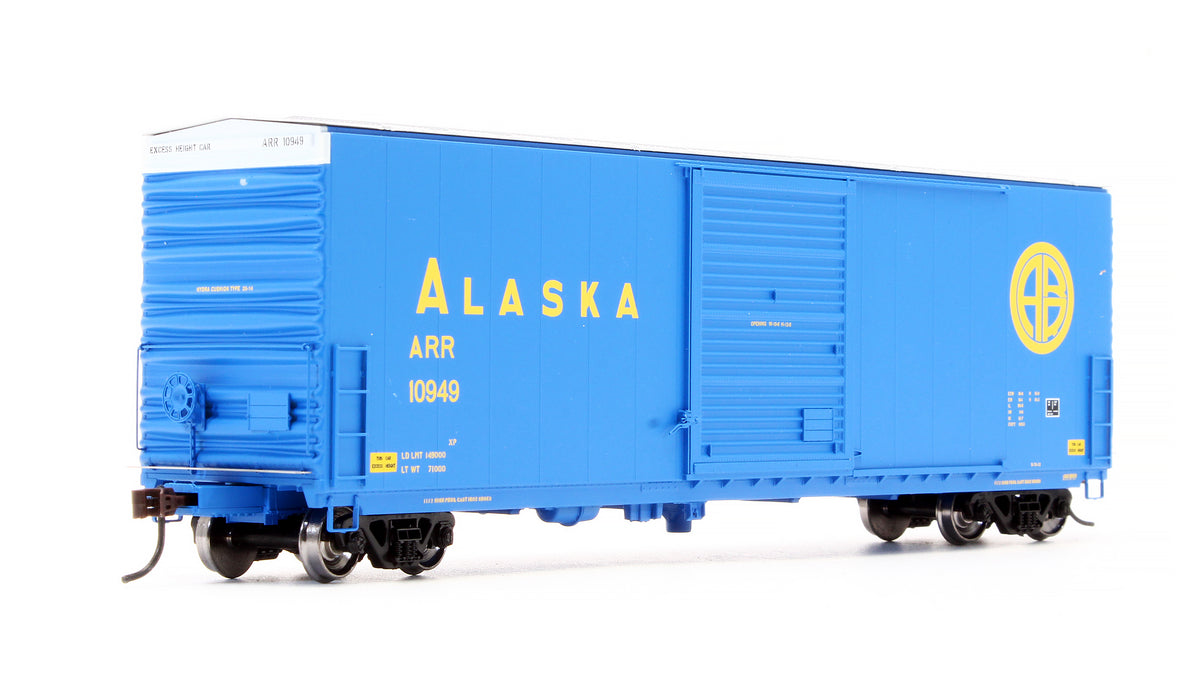 Pre-Owned EE-1004-3 Alaska Railroad PC&F 6033 Cu.Ft. Single Door Box Car ARR - Road #10949